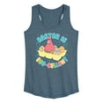 thumbnail image 1 of SpongeBob Squarepants - Easter Is Egg - Women's Racerback Tank Top, 1 of 6