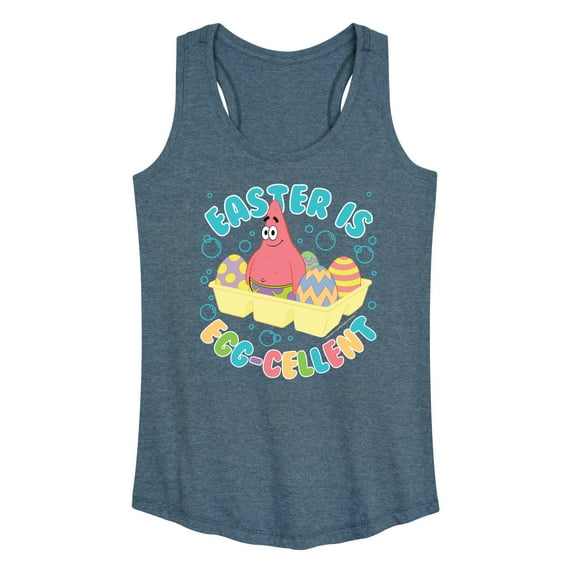 SpongeBob Squarepants - Easter Is Egg - Women's Racerback Tank Top