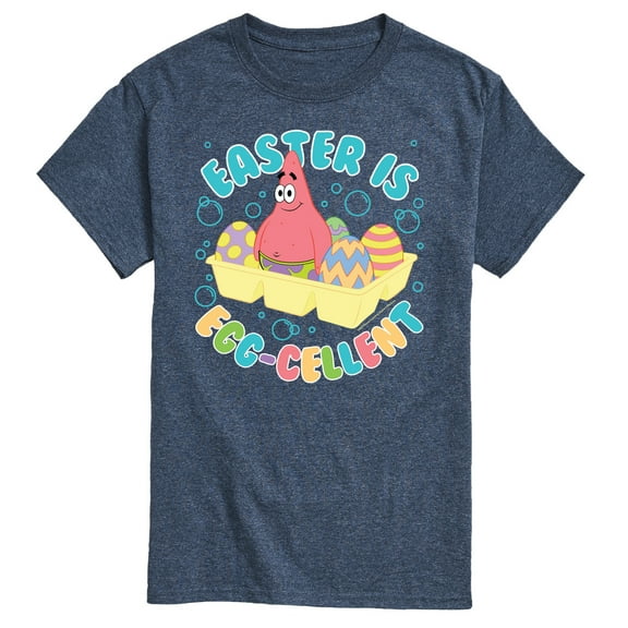 SpongeBob Squarepants - Easter Is Egg-cellent Patrick - Men's Short Sleeve Graphic T-Shirt