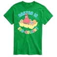 thumbnail image 1 of SpongeBob Squarepants - Easter Is Egg-cellent Patrick - Men's Short Sleeve Graphic T-Shirt, 1 of 6