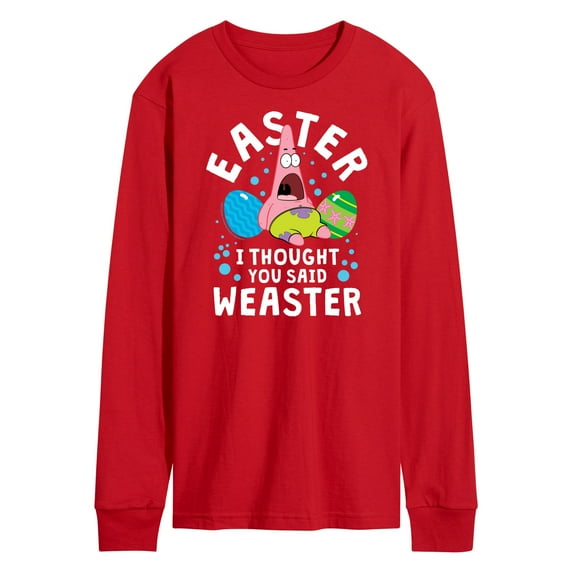 SpongeBob Squarepants - Easter Weaster - Men's Long Sleeve T-Shirt