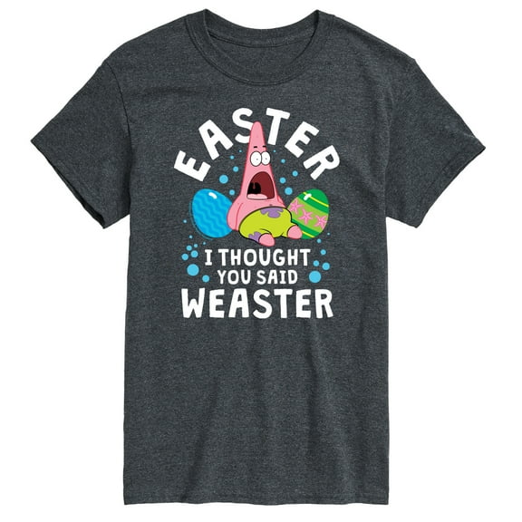 SpongeBob Squarepants - Easter Weaster Patrick - Men's Short Sleeve Graphic T-Shirt