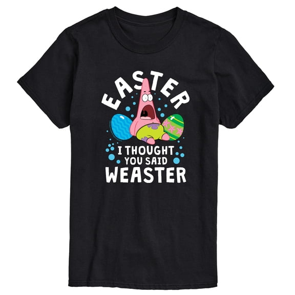 SpongeBob Squarepants - Easter Weaster Patrick - Men's Short Sleeve Graphic T-Shirt