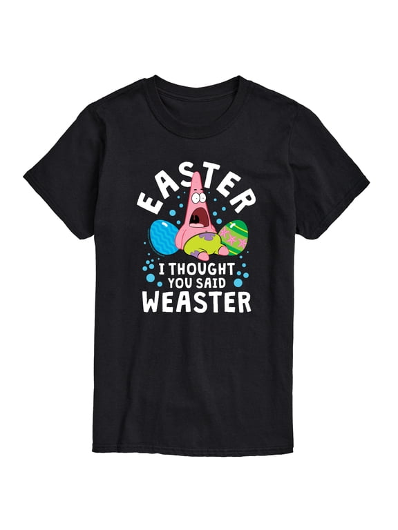 - Easter Weaster Patrick Men's Short Sleeve Graphic T-Shirt