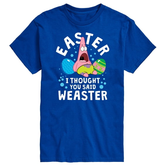 SpongeBob Squarepants - Easter Weaster Patrick - Men's Short Sleeve Graphic T-Shirt