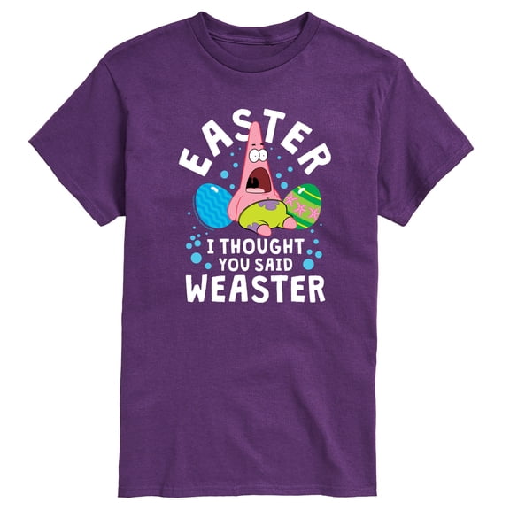 SpongeBob Squarepants - Easter Weaster Patrick - Men's Short Sleeve Graphic T-Shirt