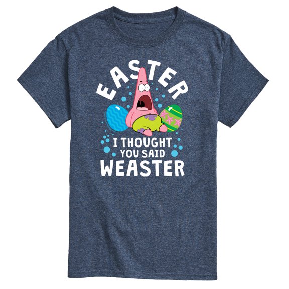 SpongeBob Squarepants - Easter Weaster Patrick - Men's Short Sleeve Graphic T-Shirt