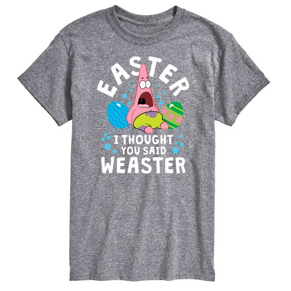 SpongeBob Squarepants - Easter Weaster Patrick - Men's Short Sleeve Graphic T-Shirt