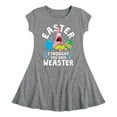 thumbnail image 1 of SpongeBob Squarepants - Easter Weaster - Toddler And Youth Girls Fit And Flare Dress, 1 of 1