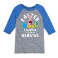 thumbnail image 1 of SpongeBob Squarepants - Easter Weaster - Toddler And Youth Raglan Graphic T-Shirt, 1 of 5