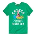 thumbnail image 1 of SpongeBob Squarepants - Easter Weaster - Toddler And Youth Short Sleeve Graphic T-Shirt, 1 of 6