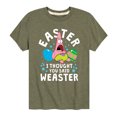 thumbnail image 1 of SpongeBob Squarepants - Easter Weaster - Toddler And Youth Short Sleeve Graphic T-Shirt, 1 of 6