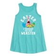 thumbnail image 1 of SpongeBob Squarepants - Easter Weaster - Toddler and Youth Girls A-line Dress, 1 of 5