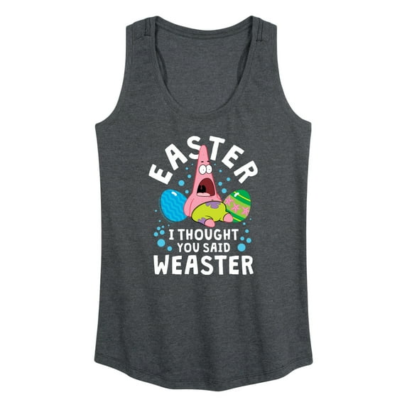 SpongeBob Squarepants - Easter Weaster - Women's Racerback Tank Top