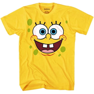 SpongeBob Squarepants Face Youth Kids T-Shirt - Walmart.com