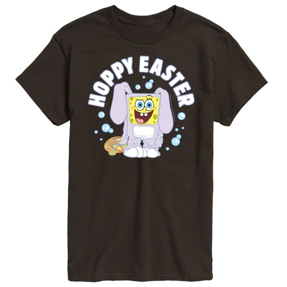 SpongeBob Squarepants - Hoppy Easter Bunny Spongebob - Men's Short Sleeve Graphic T-Shirt