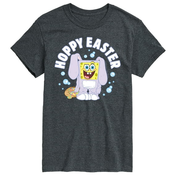 SpongeBob Squarepants - Hoppy Easter Bunny Spongebob - Men's Short Sleeve Graphic T-Shirt