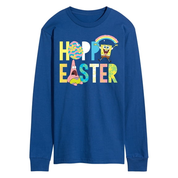 SpongeBob Squarepants - Hoppy Easter Icons - Men's Long Sleeve T-Shirt