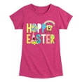 thumbnail image 1 of SpongeBob Squarepants - Hoppy Easter Icons - Toddler And Youth Girls Short Sleeve Graphic T-Shirt, 1 of 6