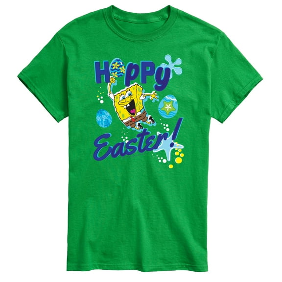 SpongeBob Squarepants - Hoppy Easter - Men's Short Sleeve Graphic T-Shirt