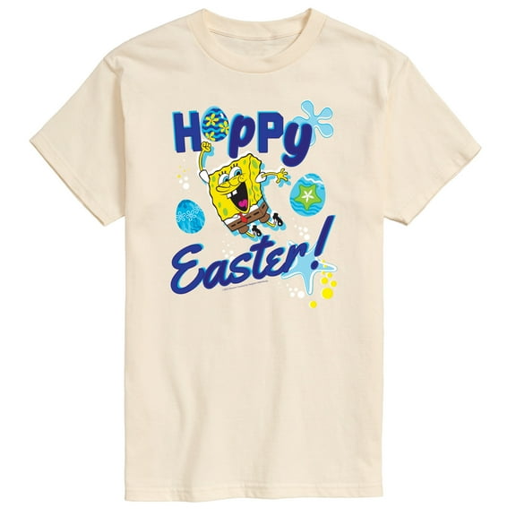 SpongeBob Squarepants - Hoppy Easter - Men's Short Sleeve Graphic T-Shirt
