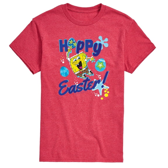 SpongeBob Squarepants - Hoppy Easter - Men's Short Sleeve Graphic T-Shirt