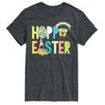 thumbnail image 1 of SpongeBob Squarepants - Hoppy Easter Patrick and Spongebob - Men's Short Sleeve Graphic T-Shirt, 1 of 5