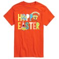 thumbnail image 1 of SpongeBob Squarepants - Hoppy Easter Patrick and Spongebob - Men's Short Sleeve Graphic T-Shirt, 1 of 6