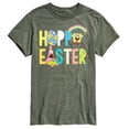 thumbnail image 1 of SpongeBob Squarepants - Hoppy Easter Patrick and Spongebob - Men's Short Sleeve Graphic T-Shirt, 1 of 6