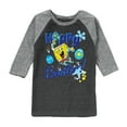 thumbnail image 1 of SpongeBob Squarepants - Hoppy Easter - Toddler And Youth Raglan Graphic T-Shirt, 1 of 7