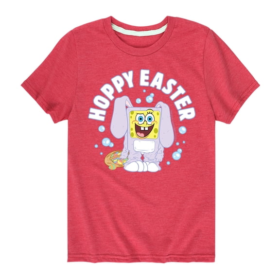 SpongeBob Squarepants - Hoppy Easter - Toddler And Youth Short Sleeve Graphic T-Shirt