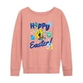 thumbnail image 1 of SpongeBob Squarepants - Hoppy Easter - Women's Lightweight French Terry Pullover, 1 of 7