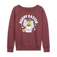 thumbnail image 1 of SpongeBob Squarepants - Hoppy Easter - Women's Lightweight French Terry Long Sleeve Shirt, 1 of 6