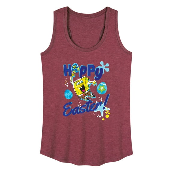 SpongeBob Squarepants - Hoppy Easter - Women's Racerback Tank Top