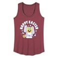 thumbnail image 1 of SpongeBob Squarepants - Hoppy Easter - Women's Racerback Tank Top, 1 of 6
