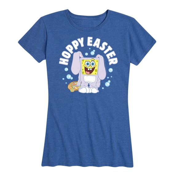 SpongeBob Squarepants - Hoppy Easter - Women's Short Sleeve Graphic T-Shirt