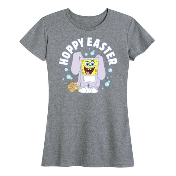SpongeBob Squarepants - Hoppy Easter - Women's Short Sleeve Graphic T-Shirt