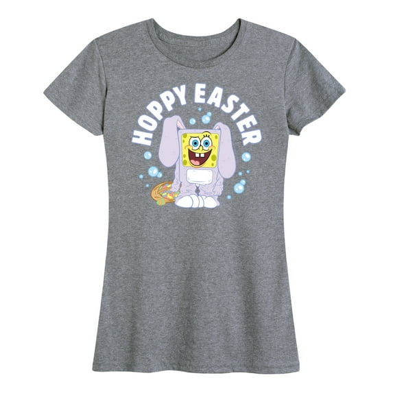 SpongeBob Squarepants - Hoppy Easter - Women's Short Sleeve Graphic T-Shirt