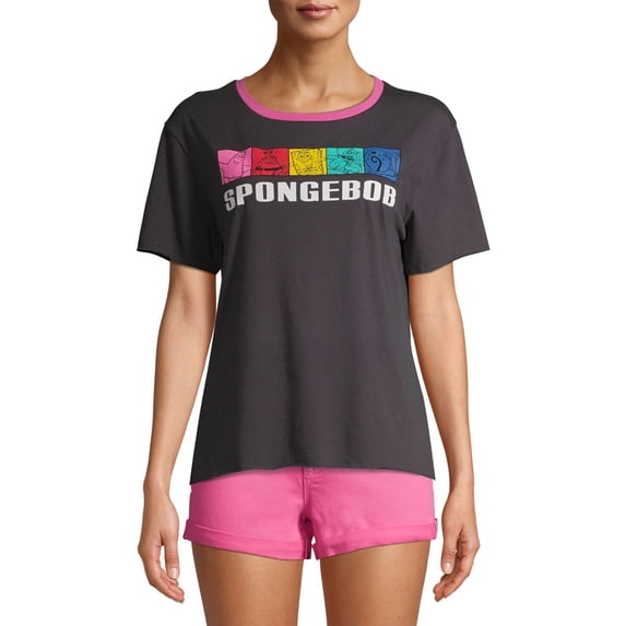 SpongeBob Squarepants Juniors' 90's T-Shirt