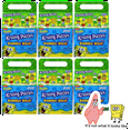 thumbnail image 1 of SpongeBob Squarepants Krabby Patties Gummy Candy Combo Meal, 6pk, Each Box Includes Individually wrapped Krabby Patty Burgers, 26.4oz Total with Spongebob Waterproof Sticker. Sticker May Vary, 1 of 7