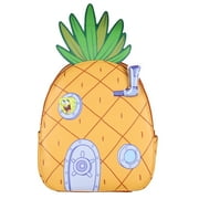 SpongeBob Squarepants Mini Backpack Pineapple Bikini Bottom 3D Design Purse Bag 11"