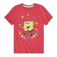 thumbnail image 1 of SpongeBob Squarepants - So Eggcited - Toddler And Youth Short Sleeve Graphic T-Shirt, 1 of 6