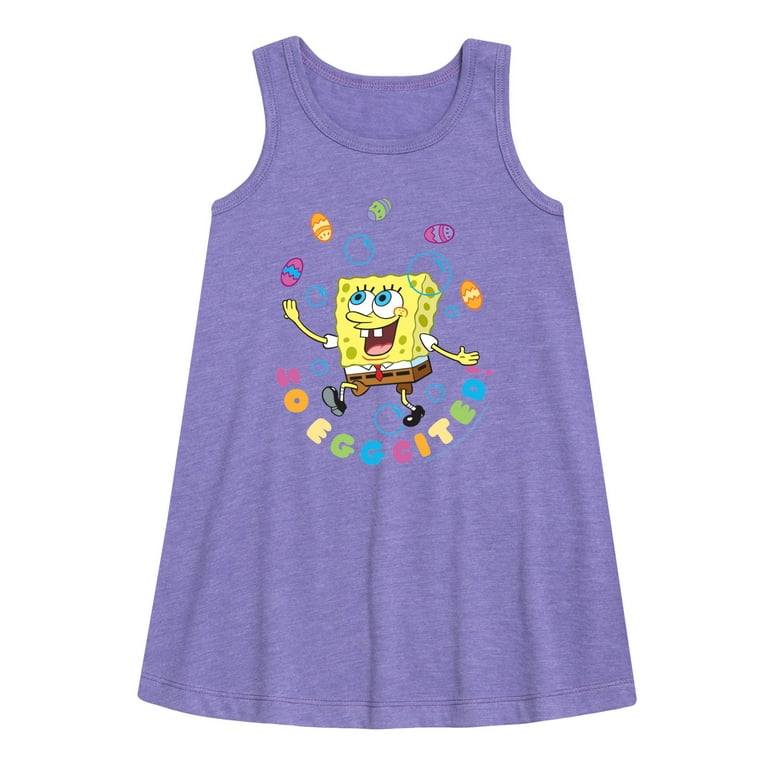 SpongeBob Squarepants - Toddler and Youth Girls A-line Dress