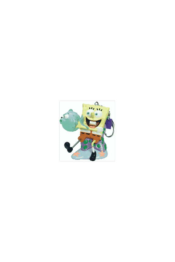 SpongeBob Squirtz Nickelodeon Key Chain by Basic Fun