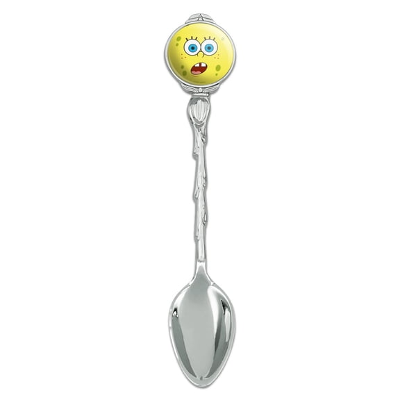 SpongeBob Surprise Face Novelty Collectible Demitasse Tea Coffee Spoon