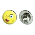 thumbnail image 1 of SpongeBob Winking Face Metal 0.75" Lapel Hat Pin Tie Tack Pinback, 1 of 6