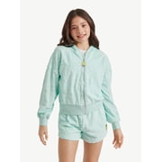 SpongeBob X Justice Girls French Terry Full Zip, Sizes XS - XLP