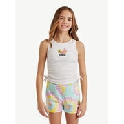 SpongeBob X Justice Girls Side Cinch Tank, Sizes XS - XLP