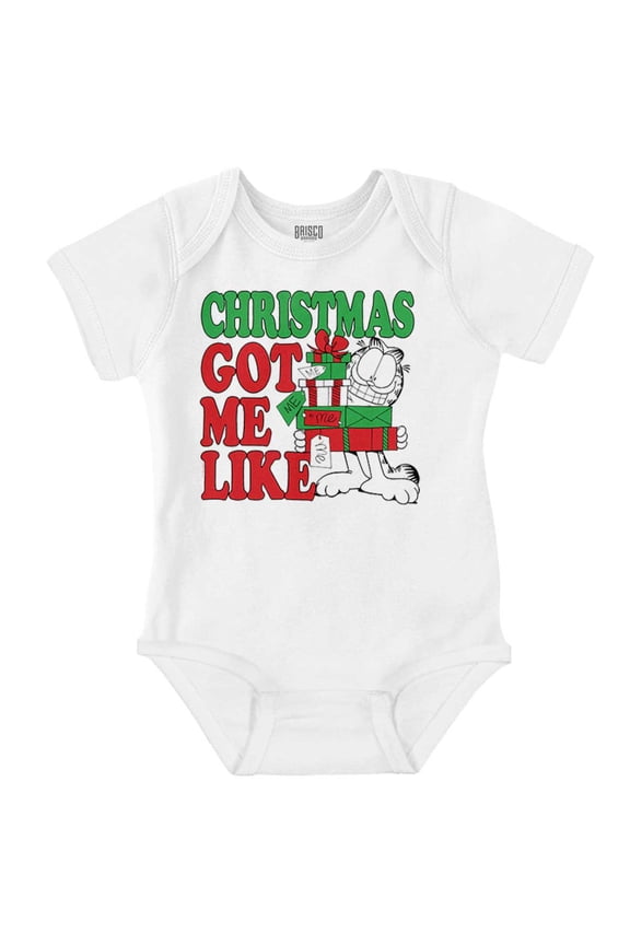 SpongeBob Xmas Bikini Bottom Carolers Romper Boys or Girls Infant Baby Brisco Brands 18M