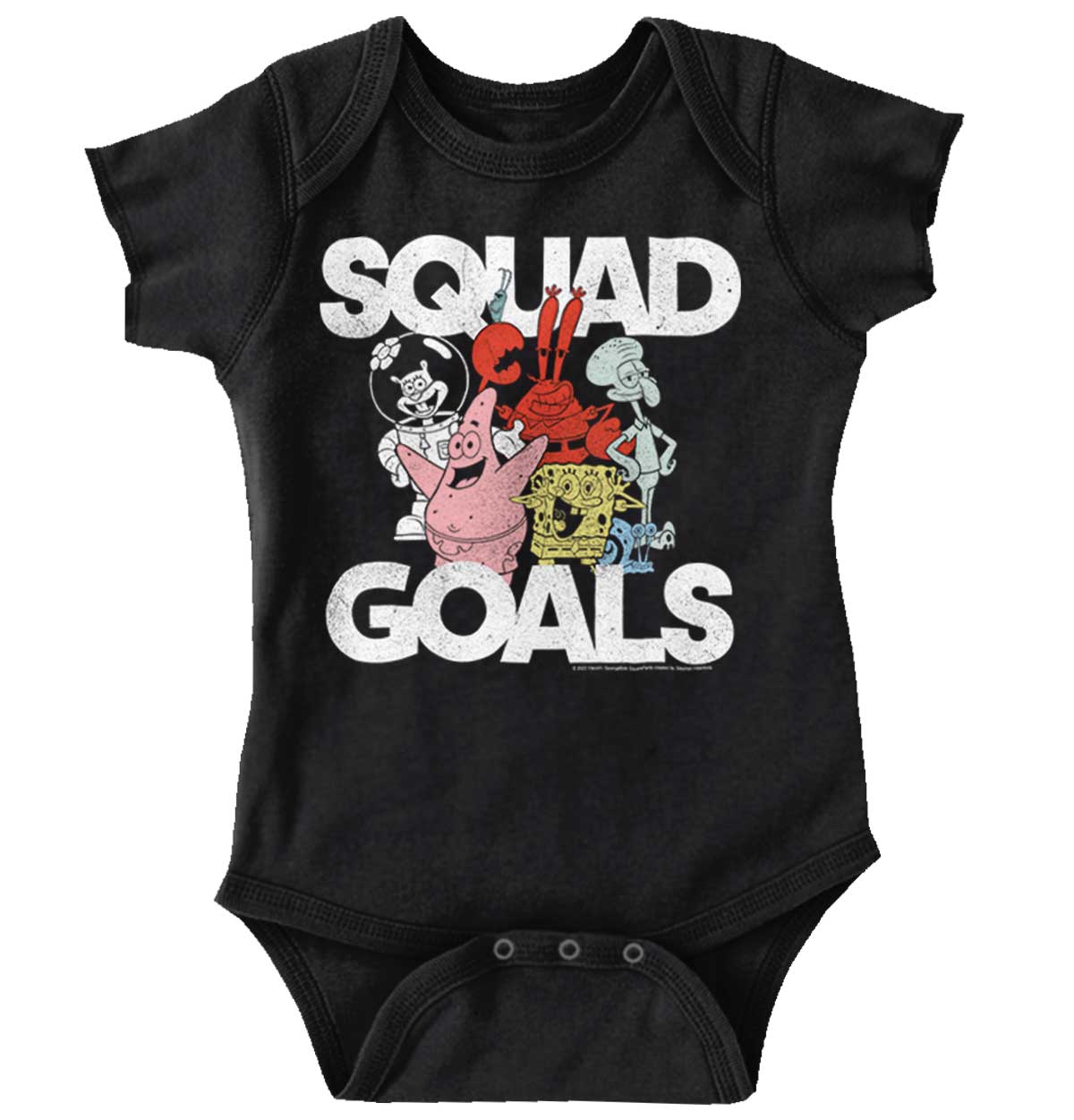 SpongeBob And Friends Squad Goals Romper Boys Or Girls Infant Baby Brisco Brands 6m 9c087351 25c5 4bd8 A345 5158d2241a96.fb37ebf52ac8e52ecb48916e41643d95